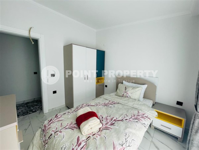 Недорогой компактный пентхаус 80 м2 в районе Махмутлар, Аланья, на пятом этаже и крыше-id-3265-фото-10