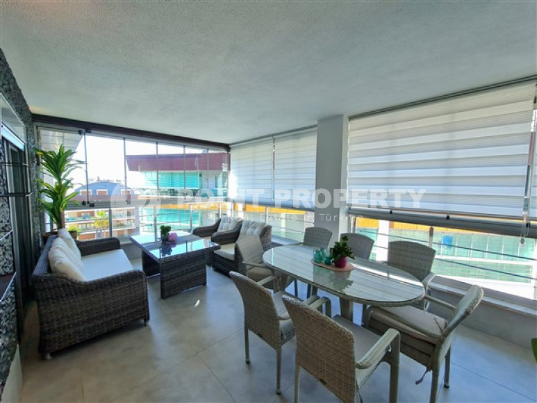 Стильная двухуровневая квартира с площадью 240 м2 в районе Оба, Аланья, с мебелью-id-3266-фото-12