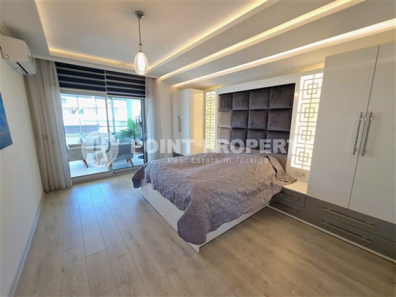 Стильная двухуровневая квартира с площадью 240 м2 в районе Оба, Аланья, с мебелью-id-3266-фото-25