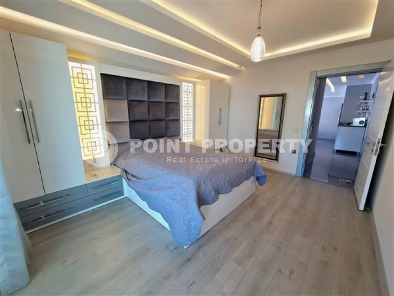 Стильная двухуровневая квартира с площадью 240 м2 в районе Оба, Аланья, с мебелью-id-3266-фото-26