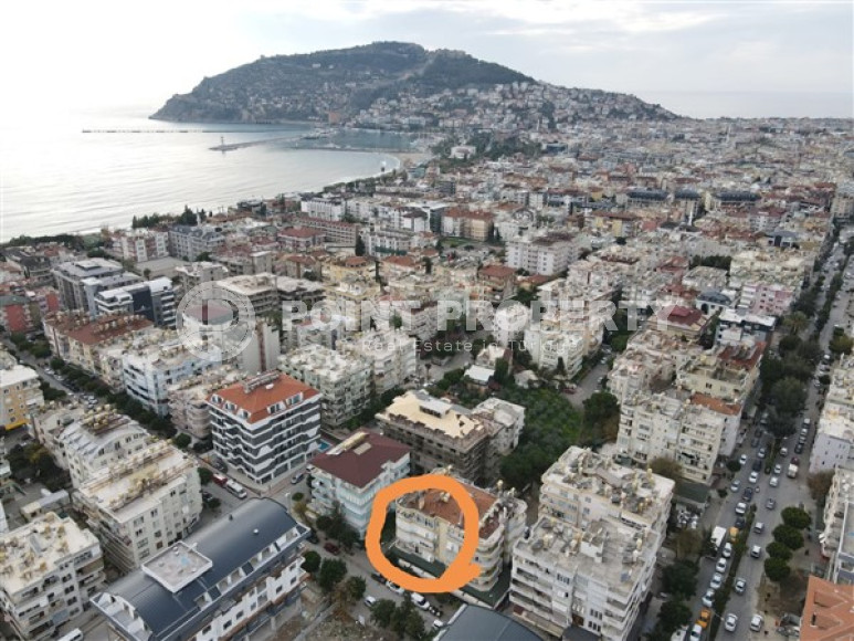 Квартира 2+1 с площадью 115 м2, центр Аланьи, в 250 метрах от Средиземного моря-id-3267-фото-2