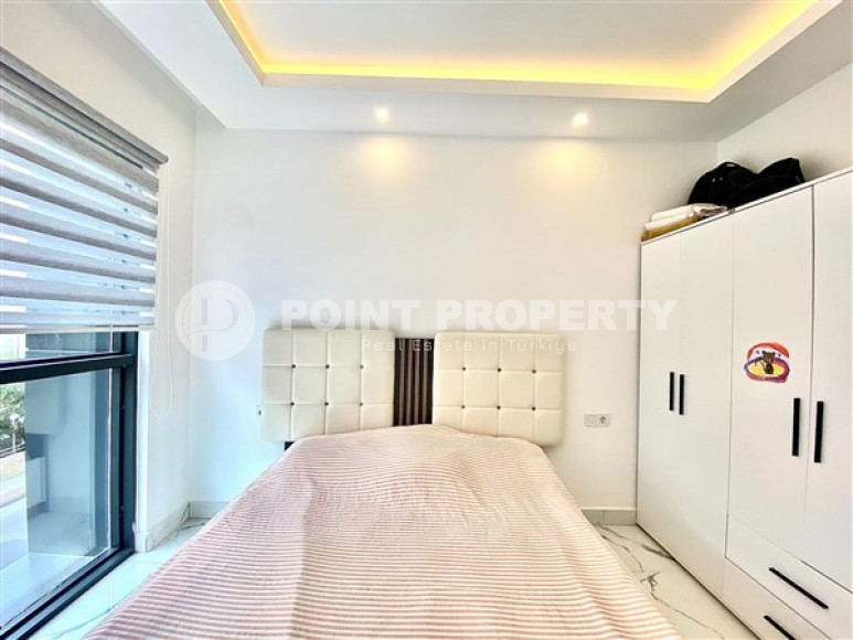 Небольшие двухкомнатные апартаменты 57 м2 в центре Аланьи, 250 метров от городских достопримечательностей-id-3268-фото-4