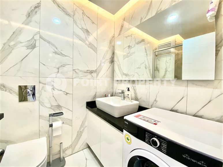 Небольшие двухкомнатные апартаменты 57 м2 в центре Аланьи, 250 метров от городских достопримечательностей-id-3268-фото-6