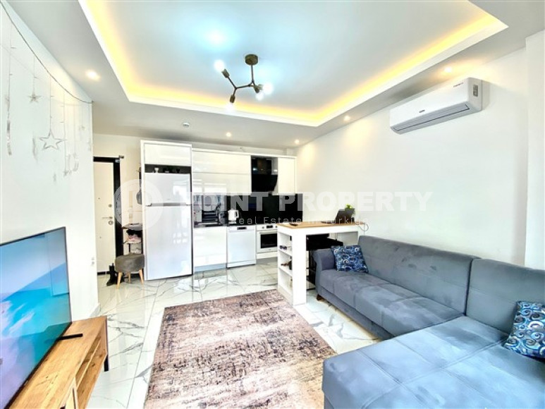 Небольшие двухкомнатные апартаменты 57 м2 в центре Аланьи, 250 метров от городских достопримечательностей-id-3268-фото-12