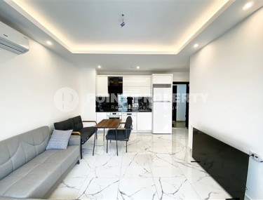 Удобные апартаменты 1+1 стандартной площади 57 м² в центре Аланьи, район Сарай-id-3270-фото-3