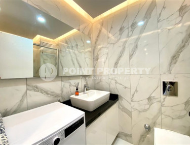 Удобные апартаменты 1+1 стандартной площади 57 м² в центре Аланьи, район Сарай-id-3270-фото-4