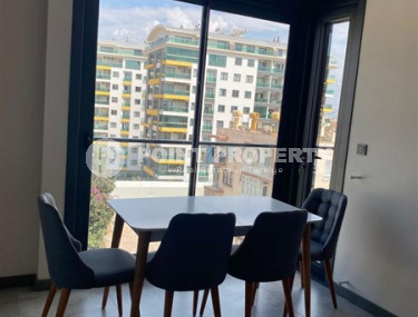 Квартира для большой семьи, с тремя спальнями и отдельной кухней и с видом на крепость, центр, Аланья-id-3271-фото-4