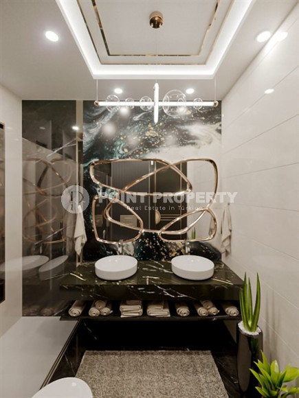 Luxury premium villas in the very center of Alanya. Obtaining Turkish citizenship.-id-1292-photo-19