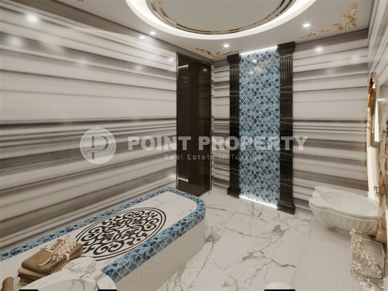 Luxury premium villas in the very center of Alanya. Obtaining Turkish citizenship.-id-1292-photo-20