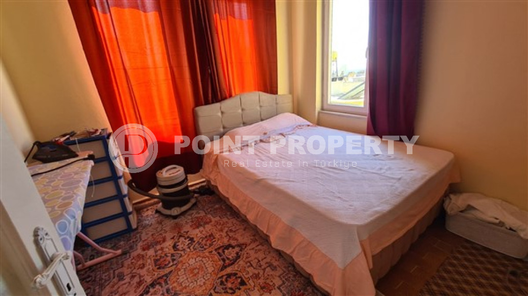 Ухоженная квартира 3+1 с видом на горы и отдельной кухней, центр Аланьи-id-3272-фото-7