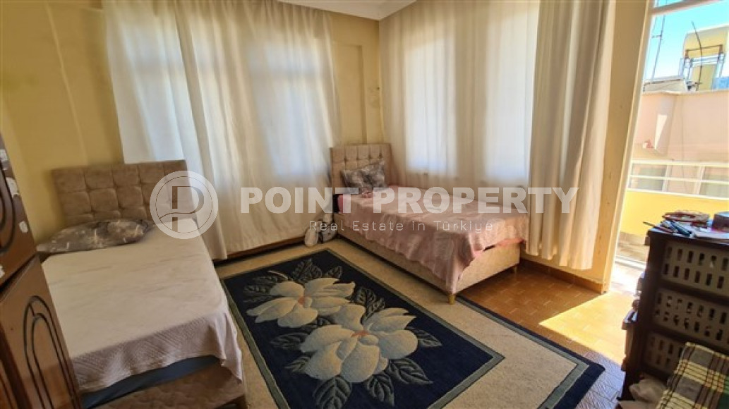 Ухоженная квартира 3+1 с видом на горы и отдельной кухней, центр Аланьи-id-3272-фото-10