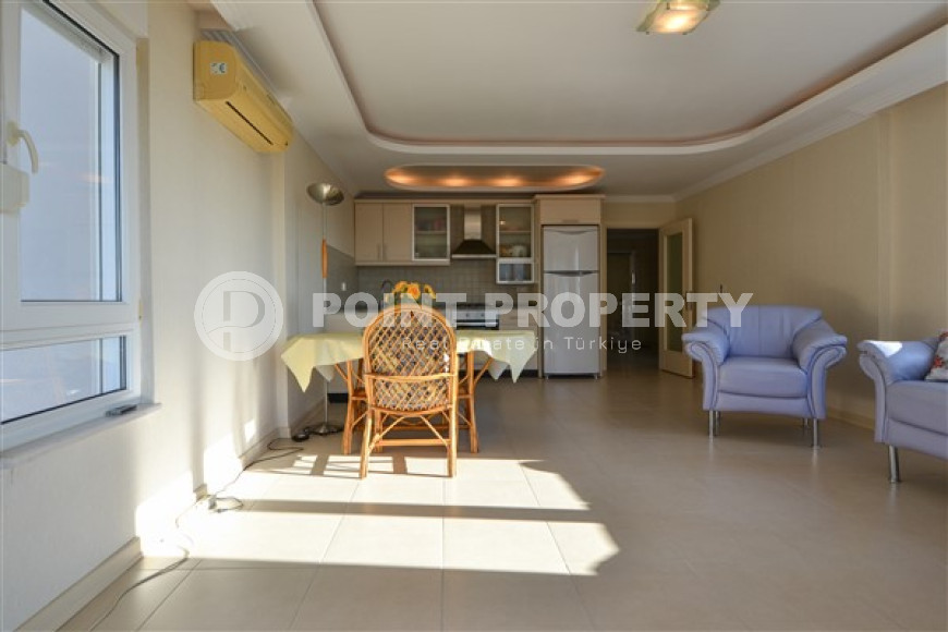 Spacious apartment with an area of 120 m2 in Cikcilli area, Alanya, on the seventh floor of the house-id-3275-photo-8