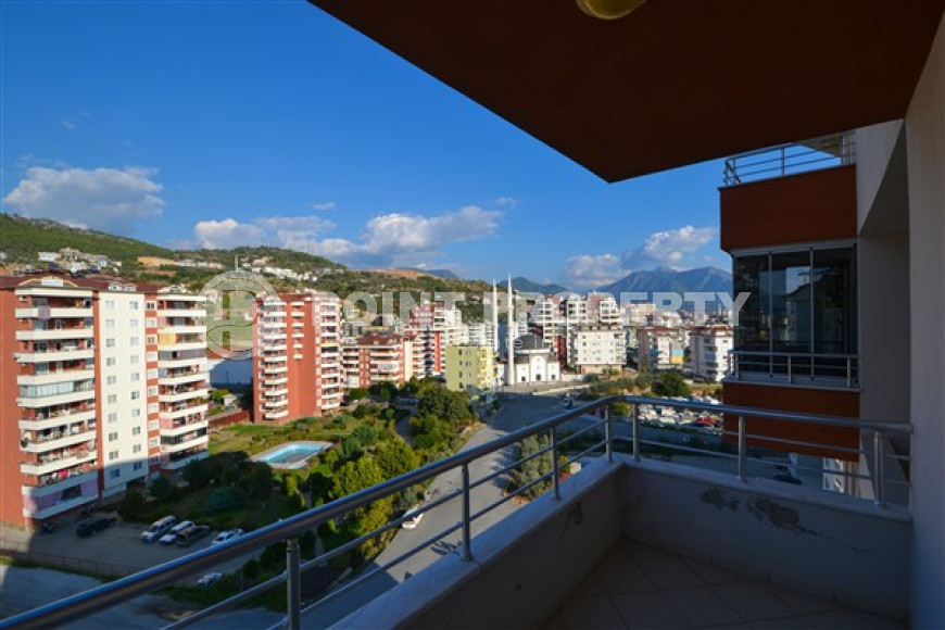 Spacious apartment with an area of 120 m2 in Cikcilli area, Alanya, on the seventh floor of the house-id-3275-photo-18