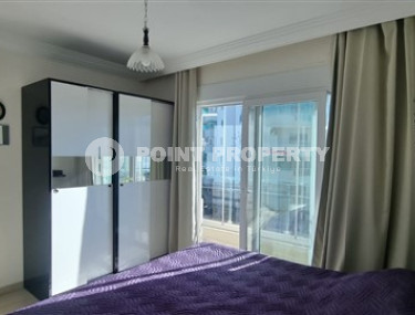 Светлая квартира 1+1 на второй береговой линии, с большим балконом, Тосмур, Аланья-id-3276-фото-2