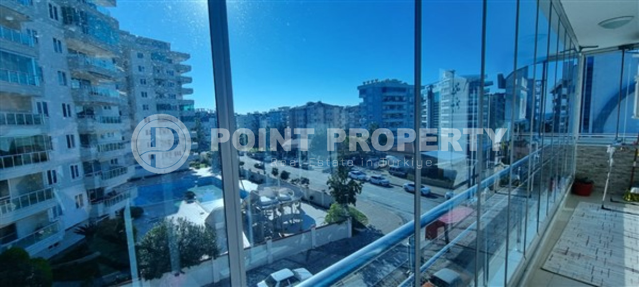 Светлая квартира 1+1 на второй береговой линии, с большим балконом, Тосмур, Аланья-id-3276-фото-7