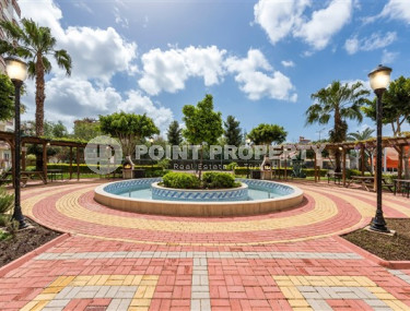 Готовая для проживания квартира с тремя спальнями в престижном жилом комплексе, Тосмур, Аланья-id-3278-фото-1