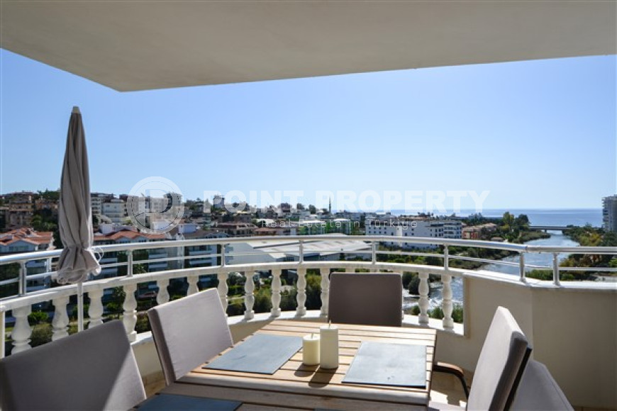 Роскошный пентхаус 4+1 с видом на море и горы, район Тосмур, Аланья, недалеко от центра города-id-3279-фото-2