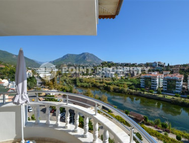 Роскошный пентхаус 4+1 с видом на море и горы, район Тосмур, Аланья, недалеко от центра города-id-3279-фото-4