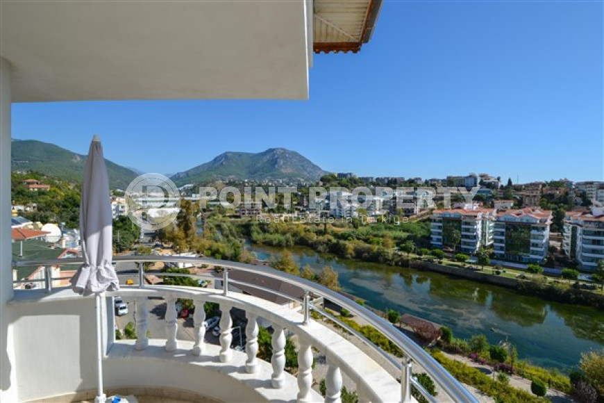 Роскошный пентхаус 4+1 с видом на море и горы, район Тосмур, Аланья, недалеко от центра города-id-3279-фото-4