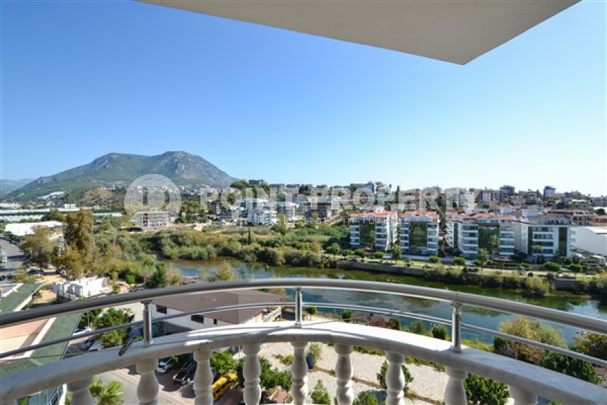 Роскошный пентхаус 4+1 с видом на море и горы, район Тосмур, Аланья, недалеко от центра города-id-3279-фото-8