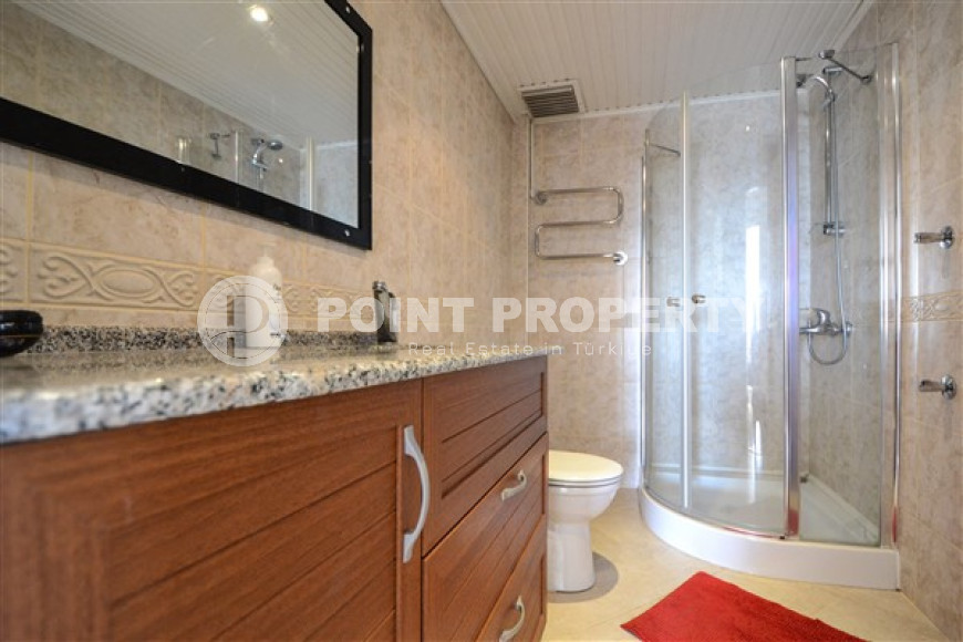 Роскошный пентхаус 4+1 с видом на море и горы, район Тосмур, Аланья, недалеко от центра города-id-3279-фото-10