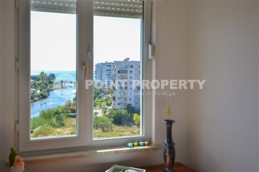 Роскошный пентхаус 4+1 с видом на море и горы, район Тосмур, Аланья, недалеко от центра города-id-3279-фото-12