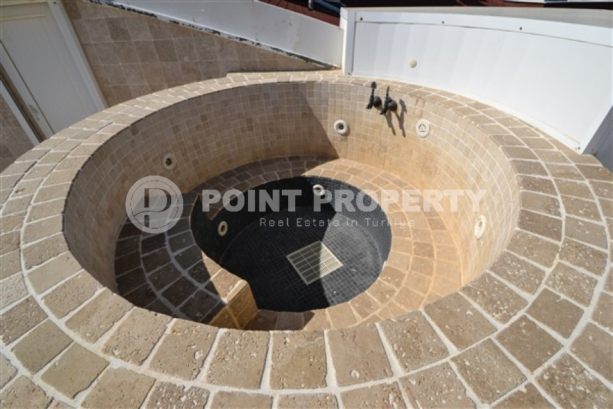 Роскошный пентхаус 4+1 с видом на море и горы, район Тосмур, Аланья, недалеко от центра города-id-3279-фото-20