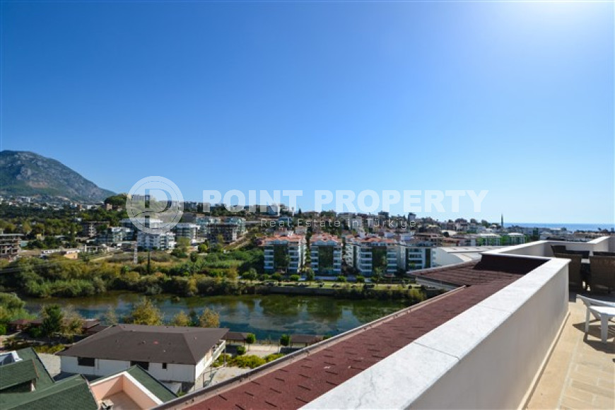 Роскошный пентхаус 4+1 с видом на море и горы, район Тосмур, Аланья, недалеко от центра города-id-3279-фото-22