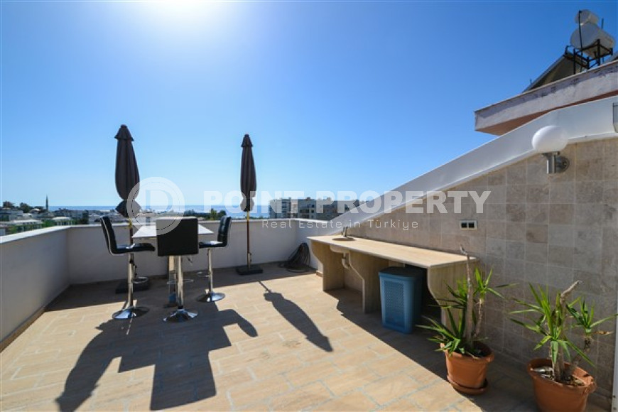 Роскошный пентхаус 4+1 с видом на море и горы, район Тосмур, Аланья, недалеко от центра города-id-3279-фото-23