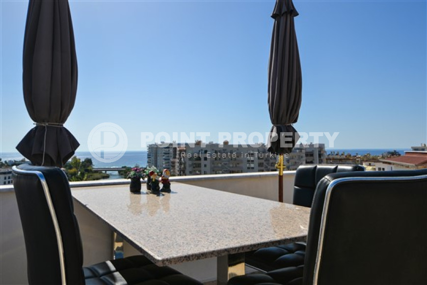 Роскошный пентхаус 4+1 с видом на море и горы, район Тосмур, Аланья, недалеко от центра города-id-3279-фото-24