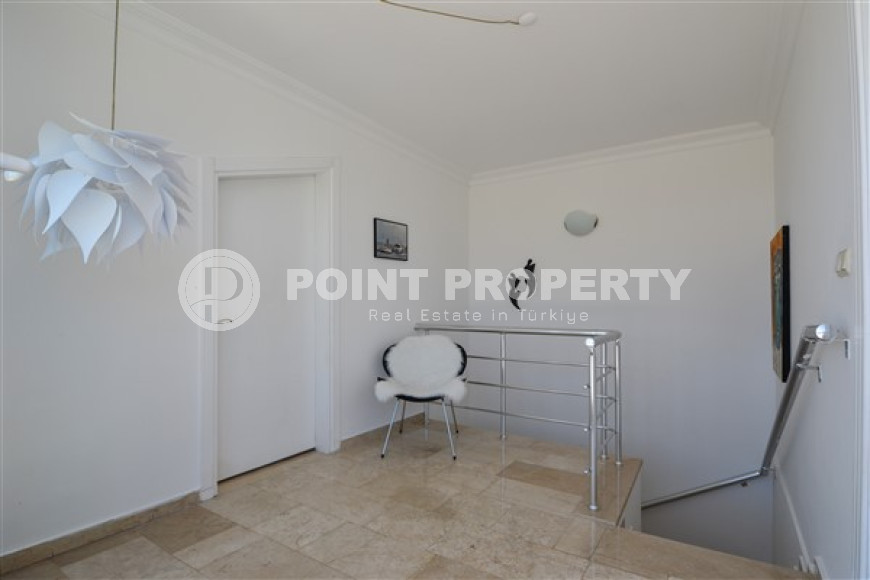 Роскошный пентхаус 4+1 с видом на море и горы, район Тосмур, Аланья, недалеко от центра города-id-3279-фото-25