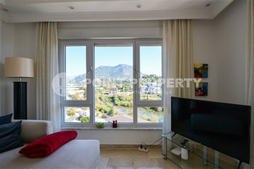 Роскошный пентхаус 4+1 с видом на море и горы, район Тосмур, Аланья, недалеко от центра города-id-3279-фото-26