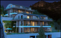 Four villas under construction in the central part of Alanya, guaranteed Turkish citizenship!-id-1037-photo-1