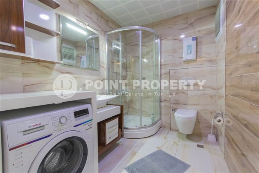 Стильная меблированная квартира 1+1 в 450 метрах от моря, Махмутлар, Аланья-id-3286-фото-7