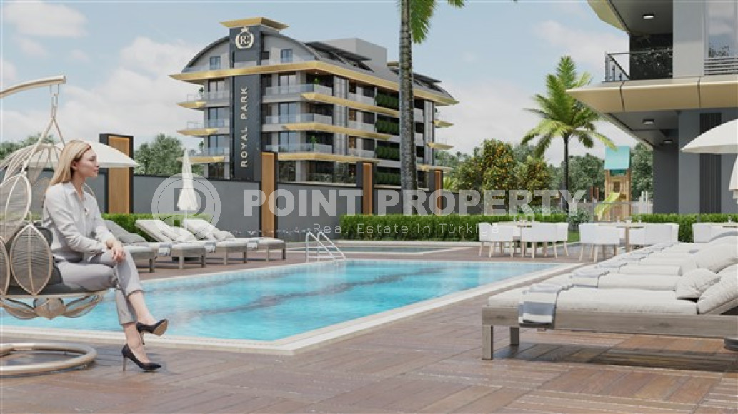 Apartments and duplexes 66 - 176 m2 in a low-rise complex under construction in the Kargicak area, Alanya, 200 meters from the Mediterranean Sea-id-3287-photo-5