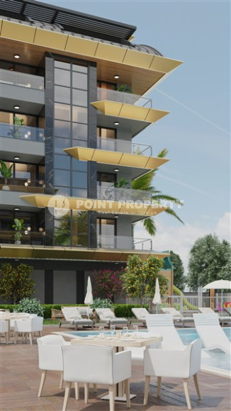 Apartments and duplexes 66 - 176 m2 in a low-rise complex under construction in the Kargicak area, Alanya, 200 meters from the Mediterranean Sea-id-3287-photo-6