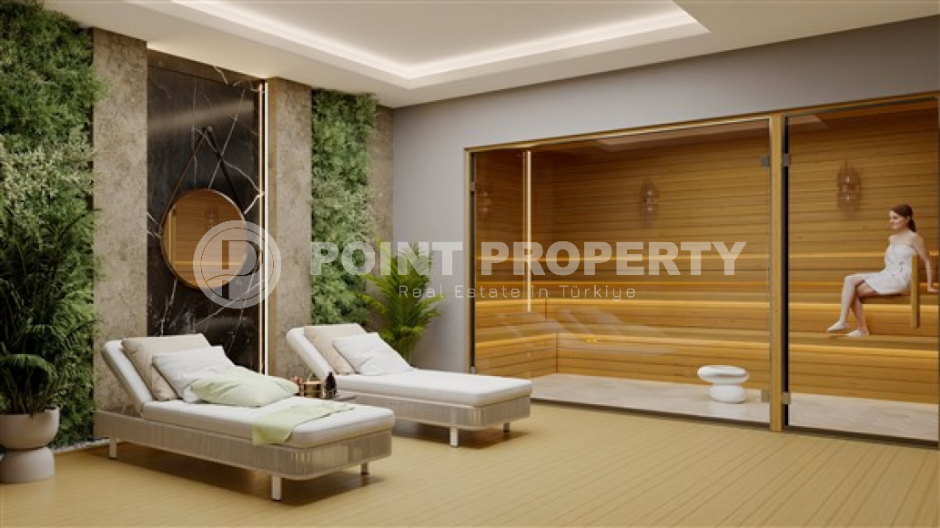 Apartments and duplexes 66 - 176 m2 in a low-rise complex under construction in the Kargicak area, Alanya, 200 meters from the Mediterranean Sea-id-3287-photo-14