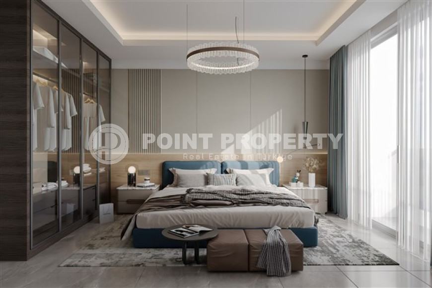 Apartments and duplexes 66 - 176 m2 in a low-rise complex under construction in the Kargicak area, Alanya, 200 meters from the Mediterranean Sea-id-3287-photo-20