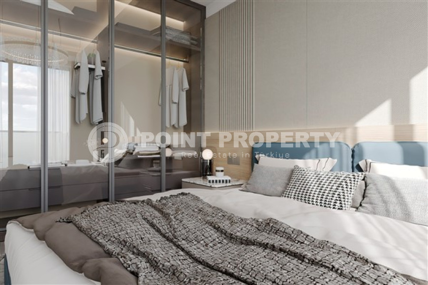 Apartments and duplexes 66 - 176 m2 in a low-rise complex under construction in the Kargicak area, Alanya, 200 meters from the Mediterranean Sea-id-3287-photo-21