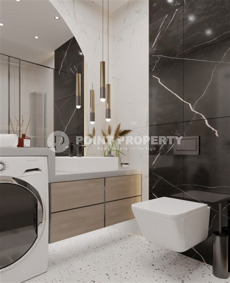 Apartments and duplexes 66 - 176 m2 in a low-rise complex under construction in the Kargicak area, Alanya, 200 meters from the Mediterranean Sea-id-3287-photo-24