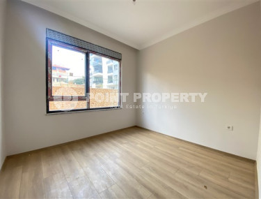 Компактные апартаменты площадью 48 м² с одной спальней, без мебели, верхняя Оба, Аланья-id-3294-фото-5