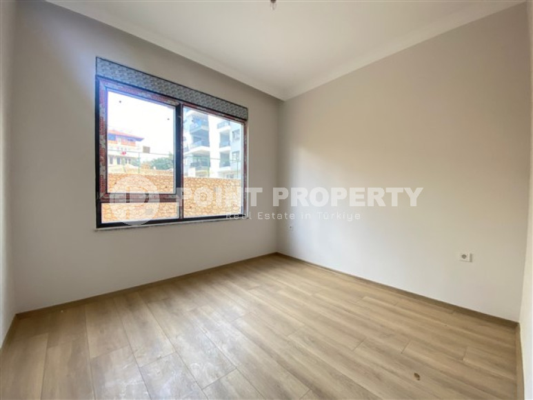 Компактные апартаменты площадью 48 м² с одной спальней, без мебели, верхняя Оба, Аланья-id-3294-фото-5