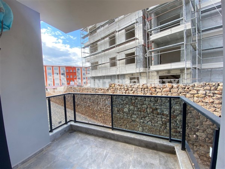 Компактные апартаменты площадью 48 м² с одной спальней, без мебели, верхняя Оба, Аланья-id-3294-фото-7