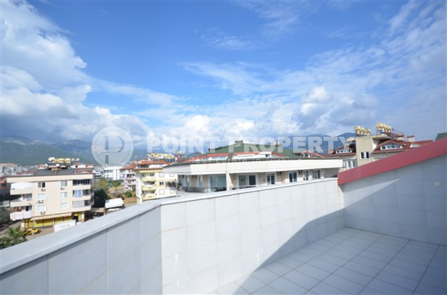 Симпатичный меблированный дуплекс 3+1 с собственной террасой, Оба, Аланья-id-3297-фото-12