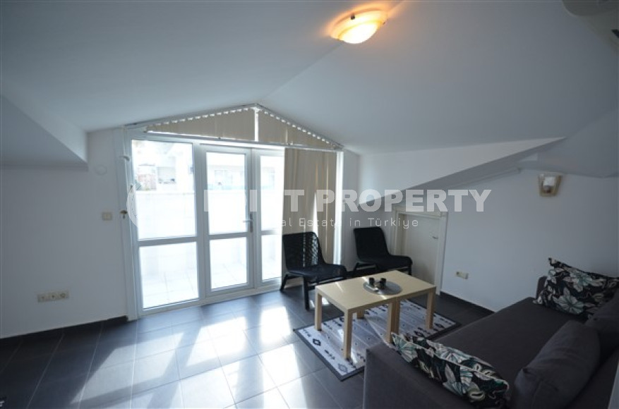 Симпатичный меблированный дуплекс 3+1 с собственной террасой, Оба, Аланья-id-3297-фото-14