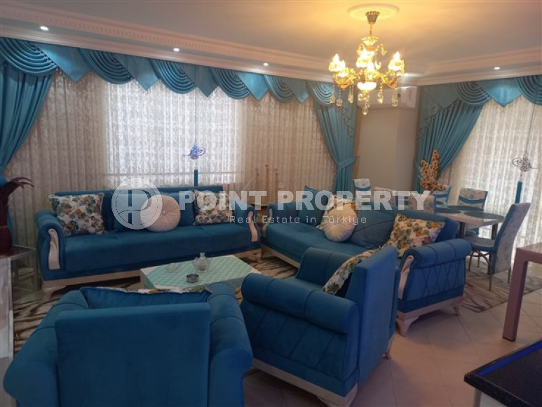 Three-room apartment with two balconies, Mahmutlar district, Alanya, 200 meters from the sea-id-3299-photo-14