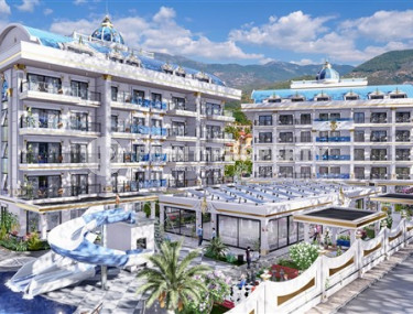 Привлекательные апартаменты с площадью 51 - 203 м2 на этапе строительства в проекте премиум класса,  район Верхняя Оба-id-3300-фото-2