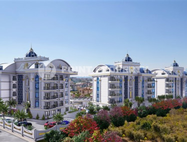 Привлекательные апартаменты с площадью 51 - 203 м2 на этапе строительства в проекте премиум класса,  район Верхняя Оба-id-3300-фото-3