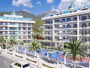 Привлекательные апартаменты с площадью 51 - 203 м2 на этапе строительства в проекте премиум класса,  район Верхняя Оба-id-3300-фото-1