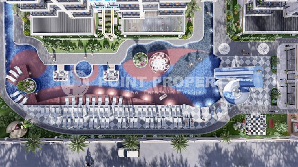 Привлекательные апартаменты с площадью 51 - 203 м2 на этапе строительства в проекте премиум класса,  район Верхняя Оба-id-3300-фото-5